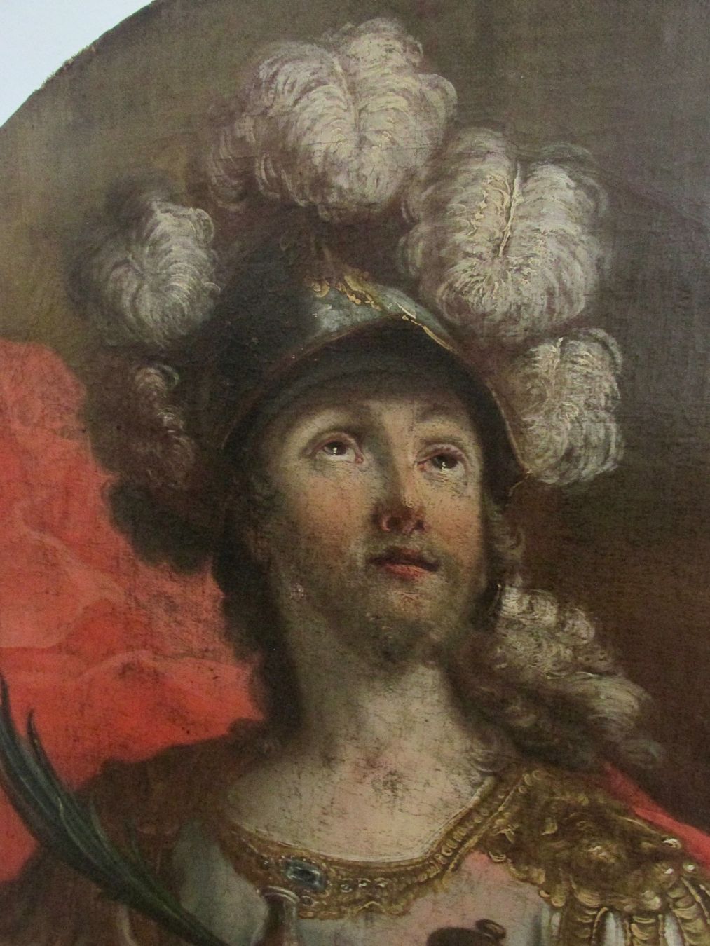Dipinti: antikes Gemälde: Mann mit Helm und Schwert – Usato da Winterthur venduto da mat_q5d5 4
