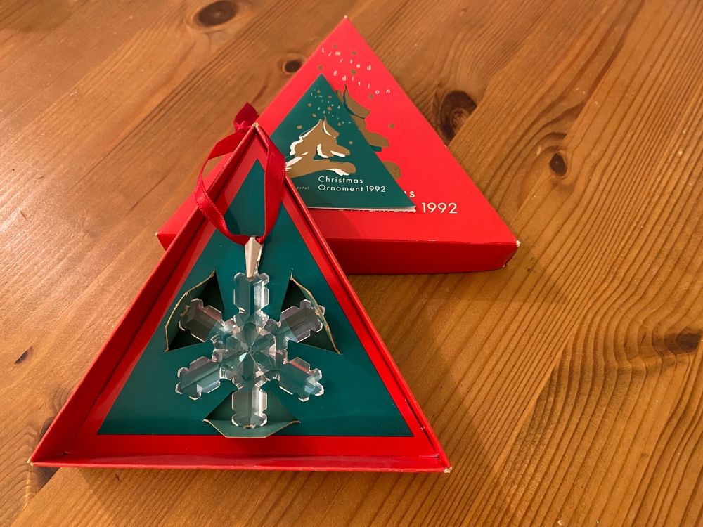 Swarovski Christmas Ornament 1992 (Limited Edition) Kaufen auf Ricardo