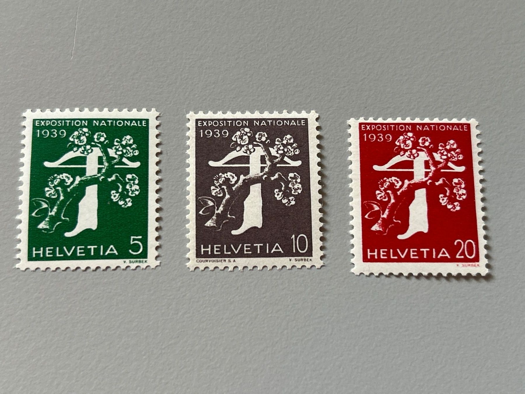 Alle Briefmarken: Briefmarke - Schweiz - Exposition Nationale 1939- postfrisch – Neu (gemäss Beschreibung) aus Villnachern von RicardoMary