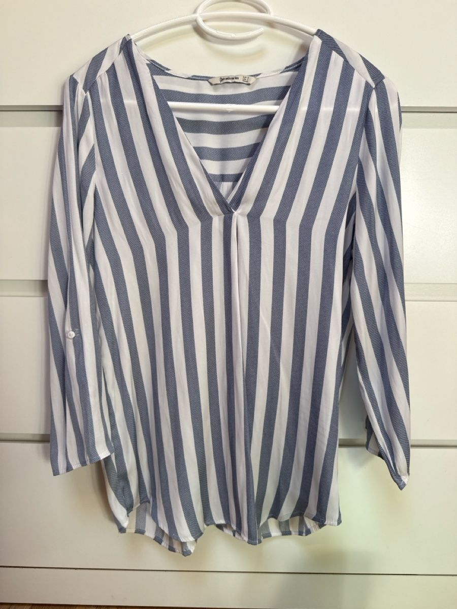 Camicette: Chemise blanche et bleue  – Usato da Cartigny venduto da Kelly.11