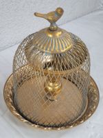 Dekoration Etagére Metall golden