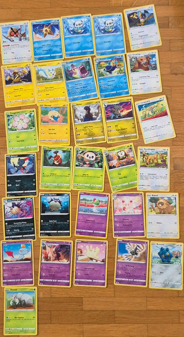 Cartoline: 31 Pokemons – Usato da Nänikon venduto da Scarnuz13