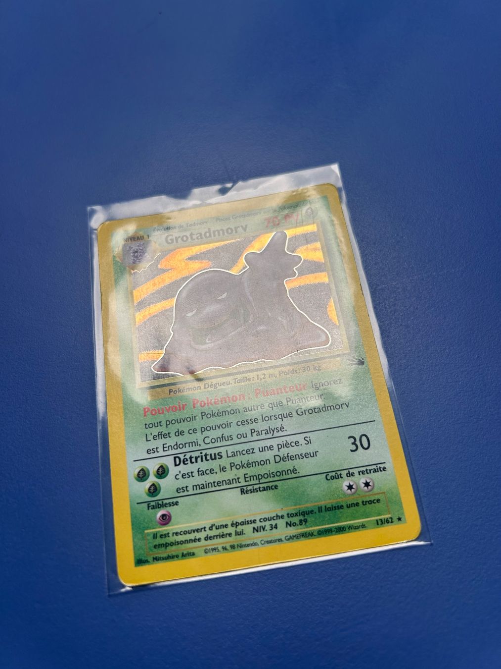 Pokémon Carte collezionabili: Grotadmorv Holo Jungle Set 13/62 – Usato da Schlieren venduto da happymerchant64 3