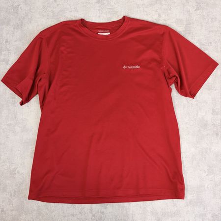 T-shirt Columbia Omni-Wick rouge - Taille L