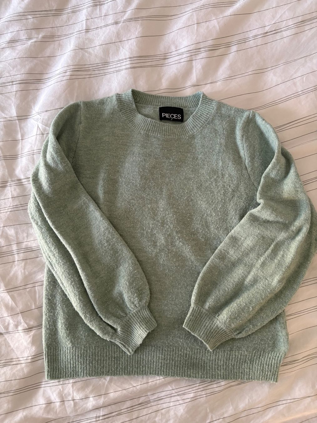 Pieces Pullover & Sweatshirts: Pieces Strickpullover, mintgrün, Grösse M, guter Zustand! – Gebraucht aus Tagelswangen von Laurastern1 1
