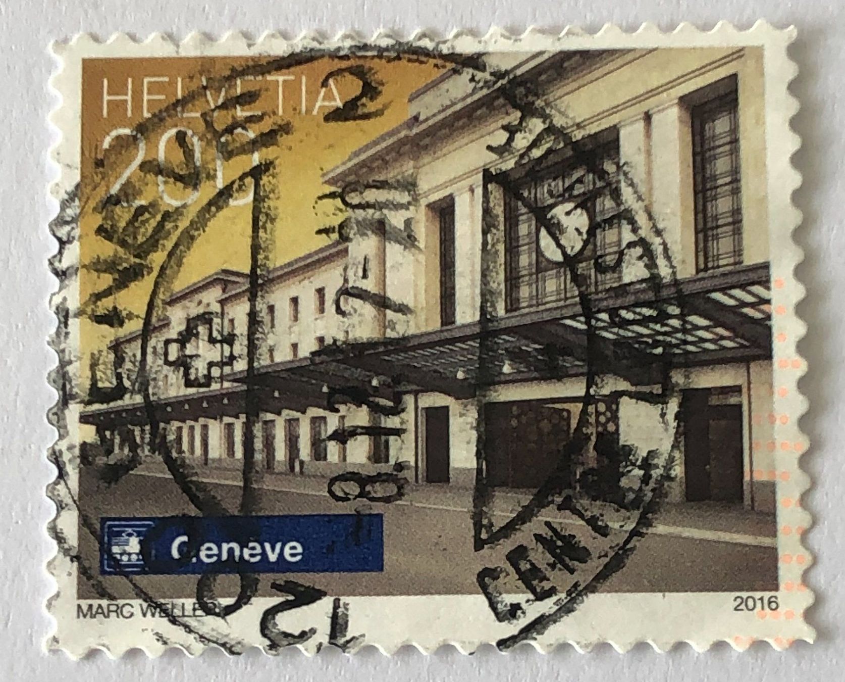 Tutti i francobolli: Nr.1607 mit Vollstempel Geneve – Usato da Aarau venduto da Billa007