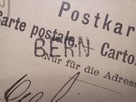 BERN Stempel Ambulant  No. 5 nach Lenzburg, 1903,