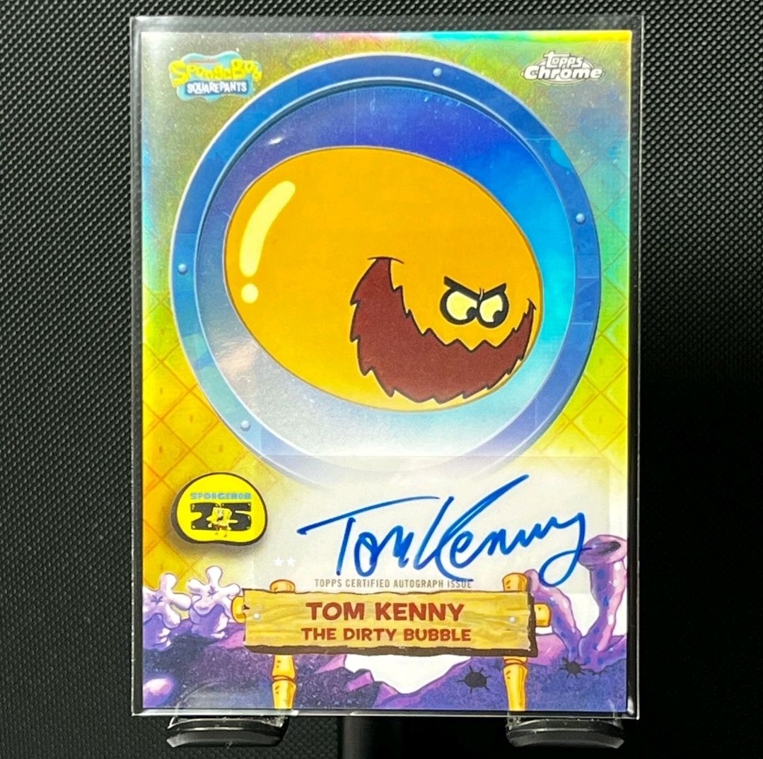 Topps Sammelbilder & Trading cards: Spongebob Squarepants Topps Chrome Tom Kenny autograph – Neu (gemäss Beschreibung) aus Thun von PokelentoTcg