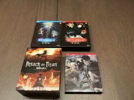 Death Note BluRay Box & Attack on Titan Season 1 komplett