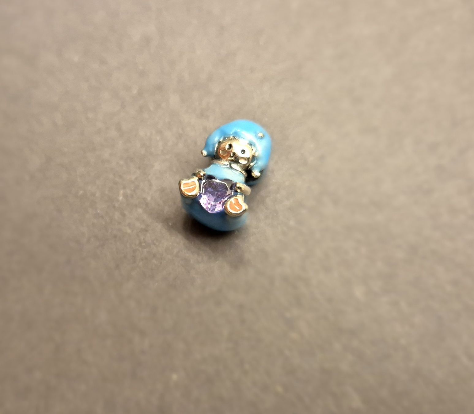 Anhänger: Charm Teddy-Bär +Garantie – Neu (gemäss Beschreibung) aus Rotkreuz von Carbone_Bijou-Shop 1