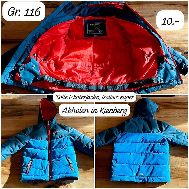 Giacche & Cappotti: Winterjacke/Skijacke Gr. 116 – Usato da Kienberg venduto da nan_79xg