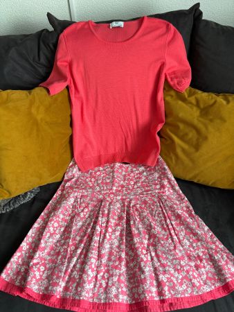 ZERO Jupe und Peter Hahn Pullover neuwertig
