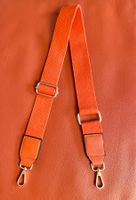 Schulterriemen für Handtaschen (Orange) mit Gold Haken