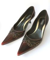 Navyboot Pumps dunkelrot Grösse 36