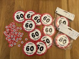 Deko für den 60. Geburtstag