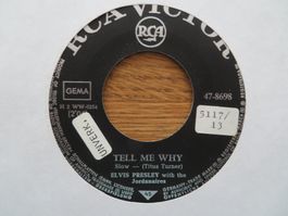 Elvis Presley - Singles Tell Me Why + Puppet on a String
