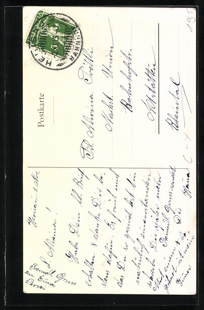 Cartoline postali: Herisau, Marthaheim, Spittelstrasse 408 – Usato da Berlin venduto da bartko-reher 1