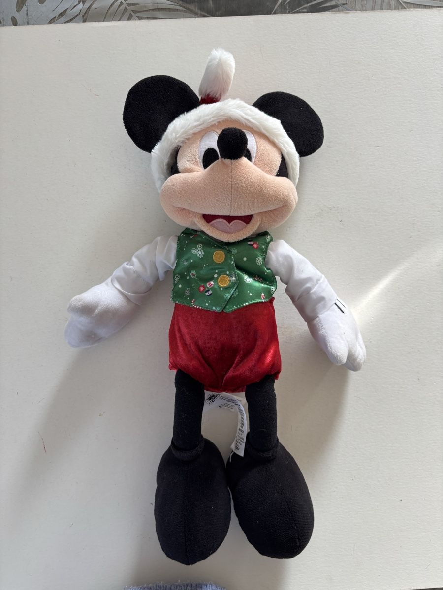 Disney Giocattoli: Peluche Mickey Noël Disney Store 2019 – Usato da Genève venduto da sho_67qj