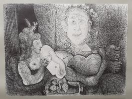 Picasso Ausstellungsplakat 156 graphische Blätter, ZH 1978