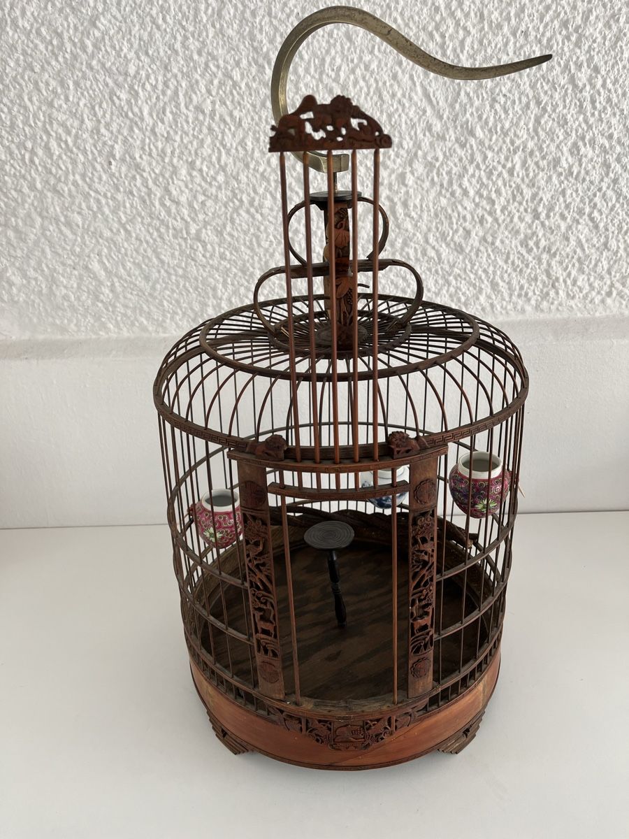 Tutte le decorazioni: alter, schöner,chinesischer Vogelkäfig – Usato da Wetzikon ZH venduto da seli03 7