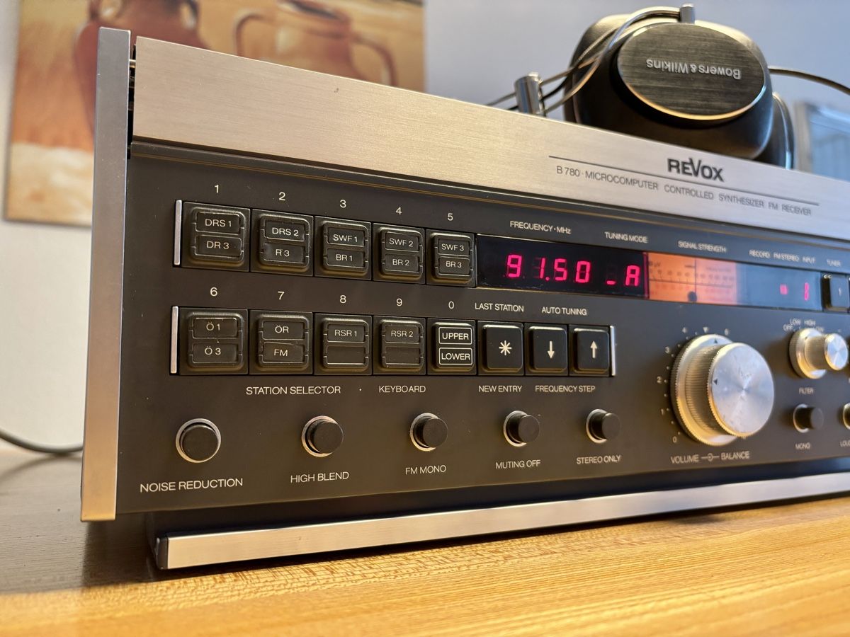 Revox Ricevitori: Receiver der Marke REVOX B 780 – Usato da Schaffhausen venduto da Transistor 1