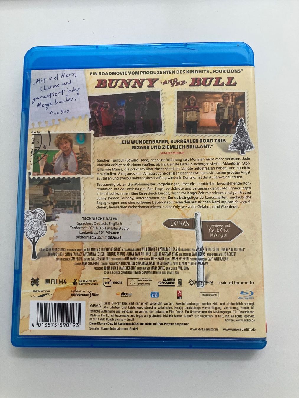 Tutti i DVDs: Bunny and the Bull [Blu-ray] – Usato da Arbon venduto da HelFer01 1