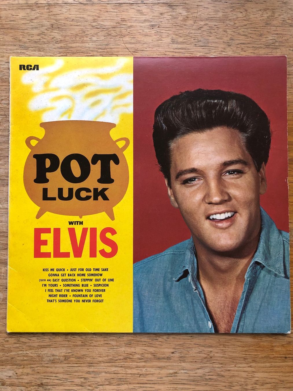 Dischi in vinile: Elvis – Pot luck (LP) – Usato da Grenchen venduto da Kogi7