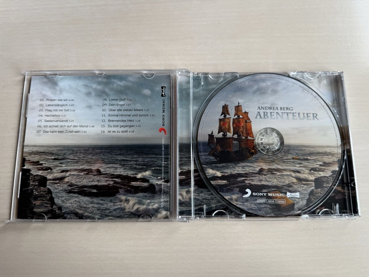 CD: Andrea Berg CD - Abenteuer - Album 2011 – Usato da Oberried Brienz venduto da Chyara 2