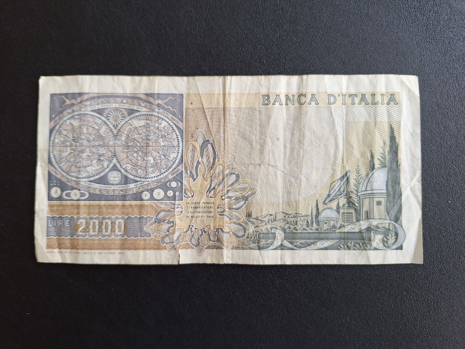 Banconote: Italien 2000 Lire – Usato da Gossau ZH venduto da SwissJapan 1