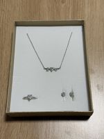 Schmuckset “I LOVE U” – Halskette, Ring & Ohrstecker – ideal