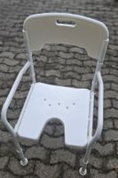 Duschhocker weiss verstellbar
