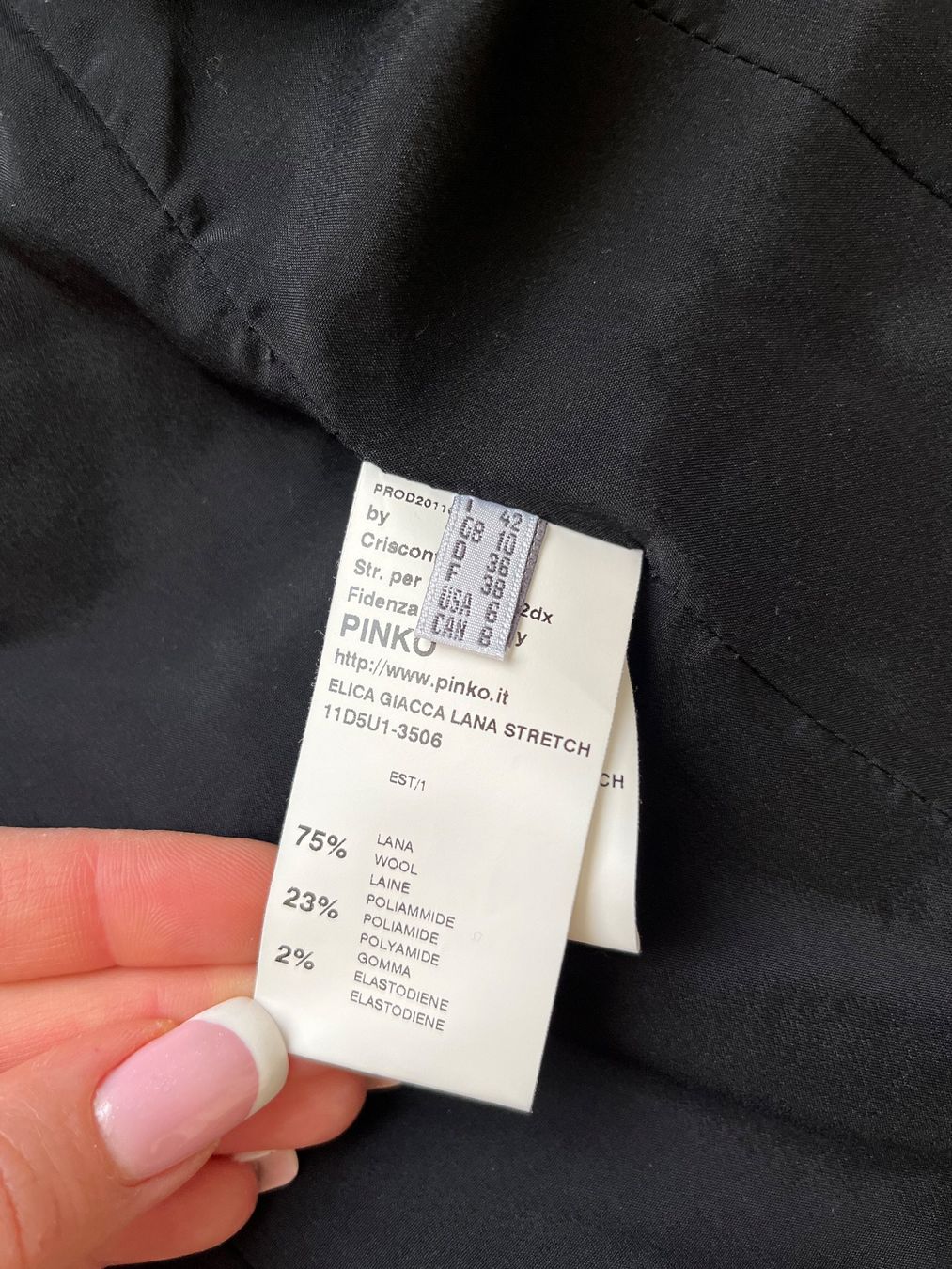 Pinko Giacche: New jacket Pinko  size S – Nuovo (secondo la descrizione) da Chêne-Bougeries venduto da Seetooyoo 7