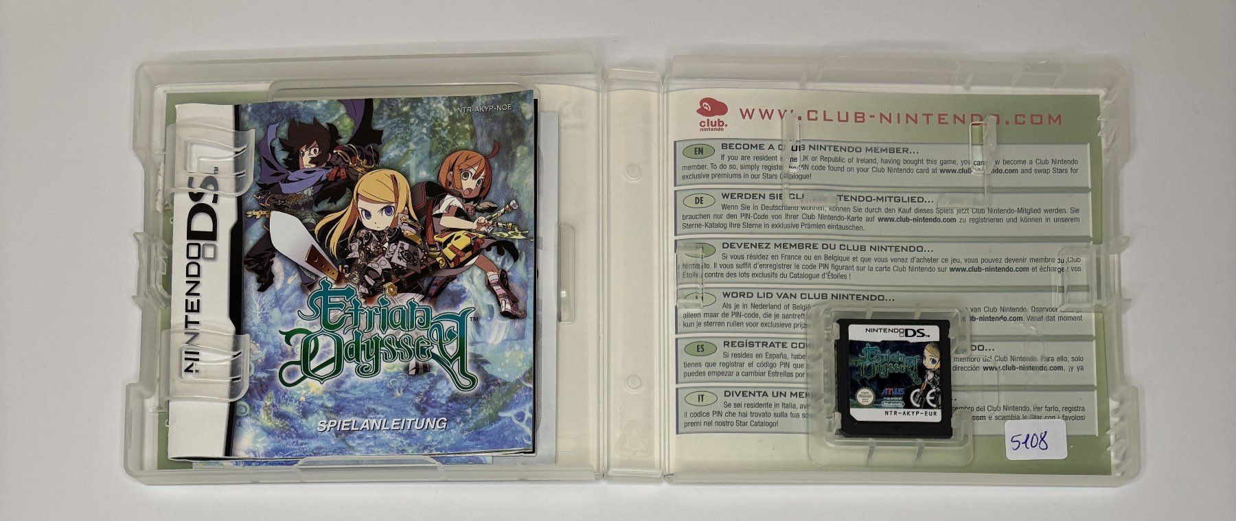 Nintendo Jeux: NDS - Etrian Odyssey – D'occasion à Allschwil par Bullach 1