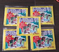 5er Set Panini Bundesliga 1993 - Stickertüte / Pack