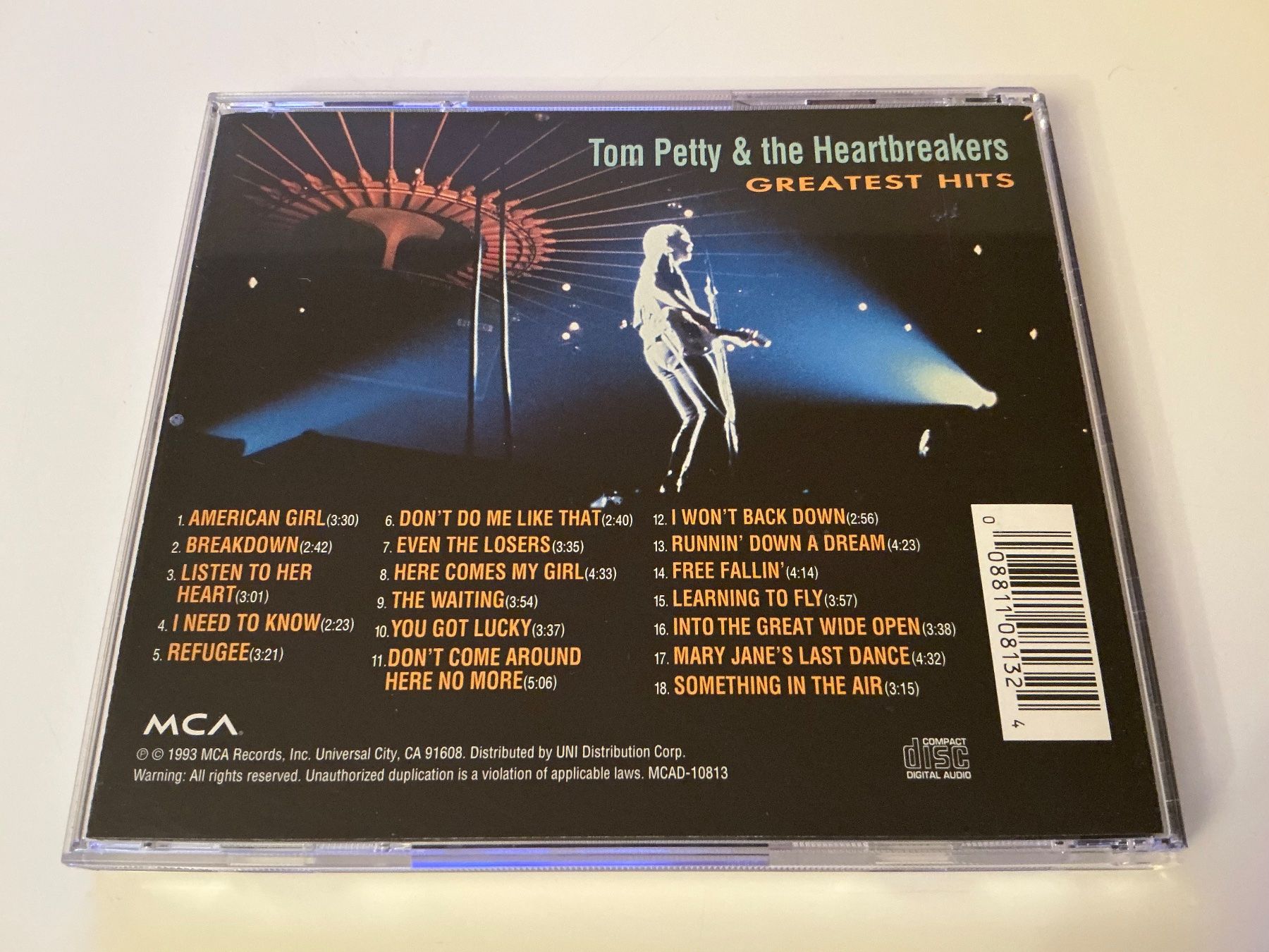 CD: Tom Petty & the Heartbreakers / Greatest Hits / 1983 – Usato da Dübendorf venduto da Shreck 1