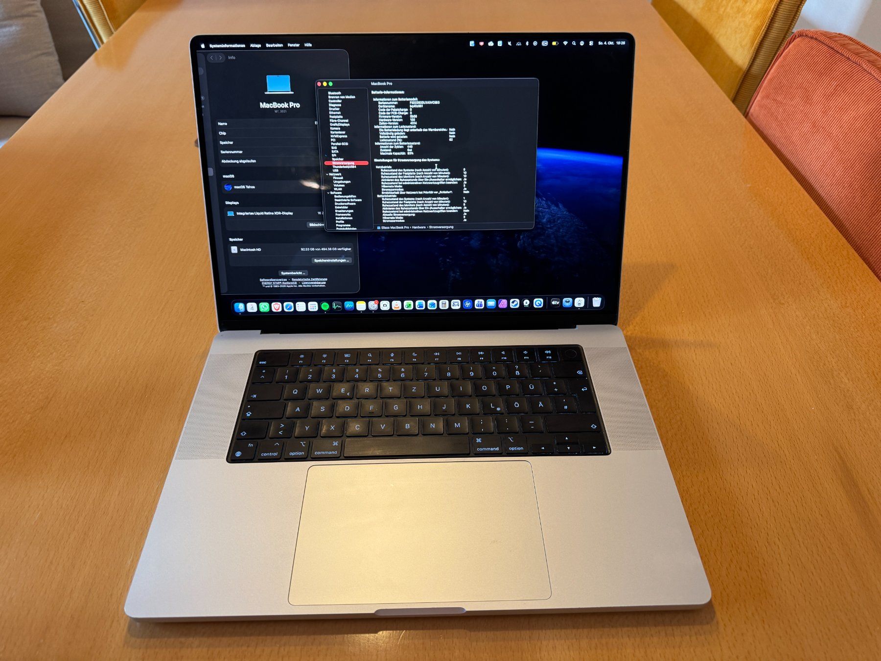 Apple Portables: Macbook Pro 16" 2021 M1 Pro – D'occasion à Bern par elu630