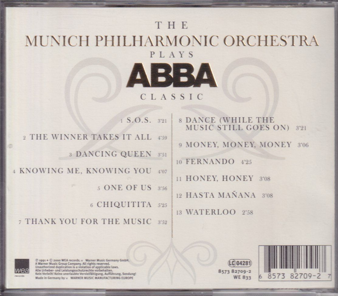 CD: ABBA Philharmonic & Phil Collins Twilight Orchestra - 2 CD's – Usato da Zürich venduto da good-rabbit 1