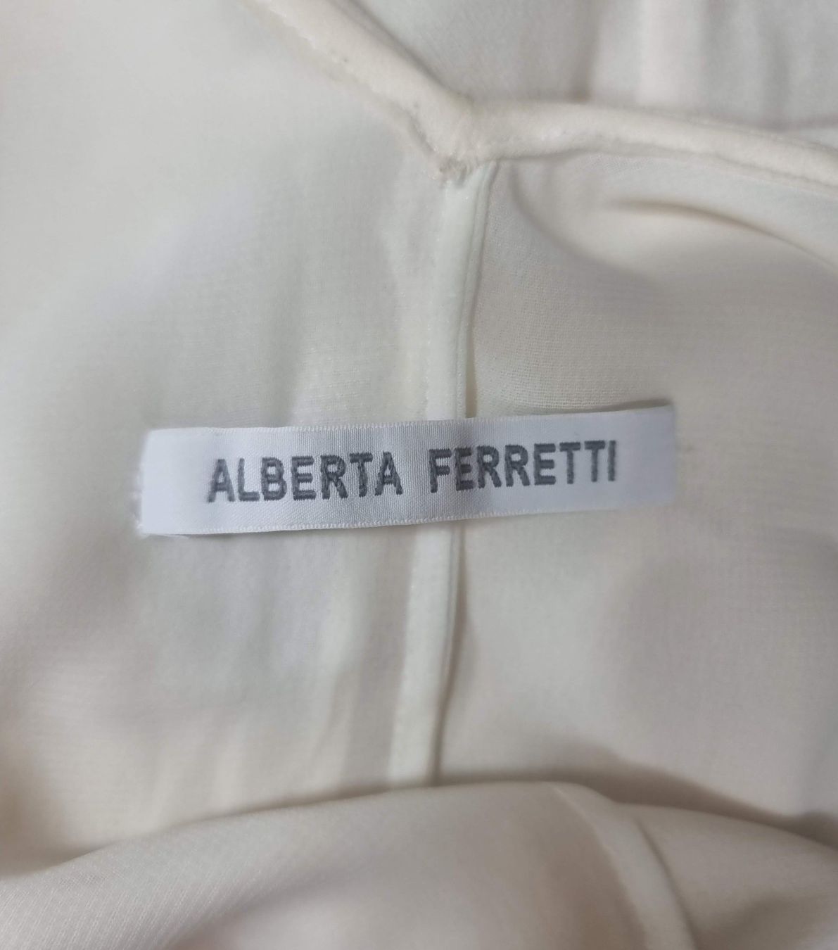 Vestiti: Alberta Ferretti Seidenkleid mit Wickeleffeckt – Usato da Zürich venduto da ANU-AnimalsNeedUs 4