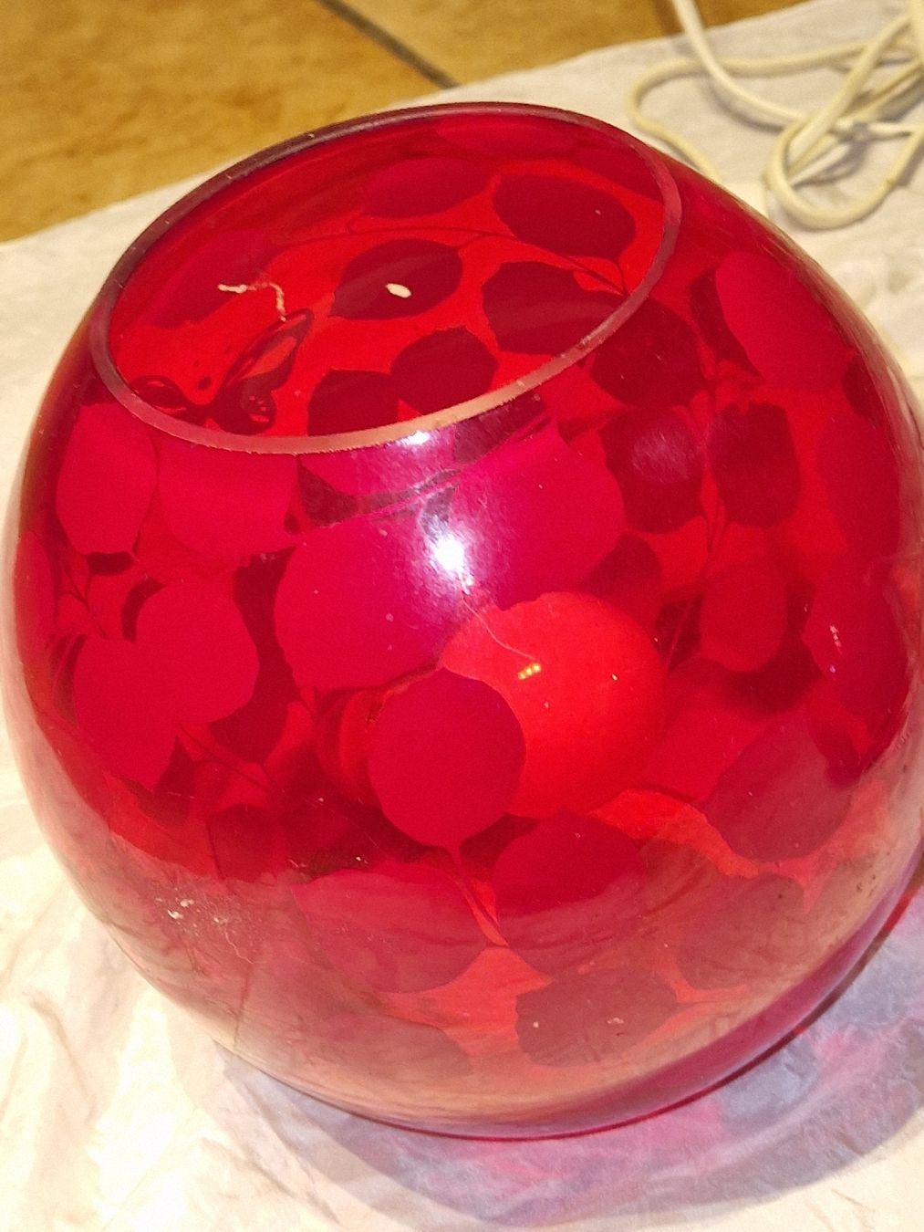Ikea Lampade: 2x IKEA Knubbig rote Kugelleuchten - Deko . – Usato da Willisau venduto da mar_j55v 1