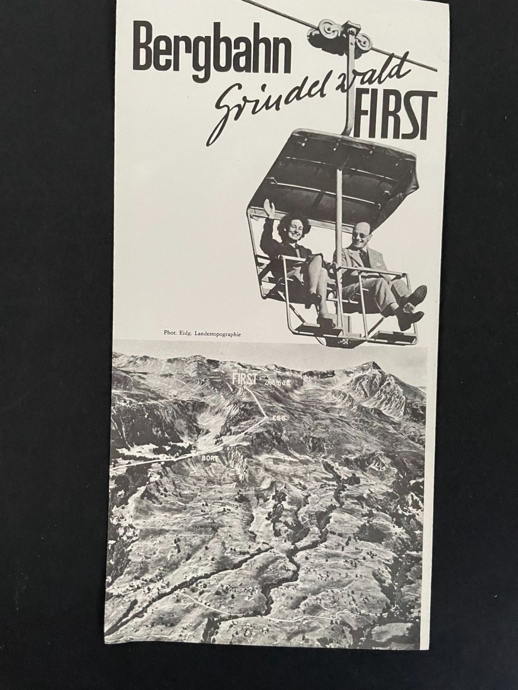 Dokumente: Grindelwald-First-Prospekt, ca. 1940er Jahre – Gebraucht aus Dietikon von Tiburon6