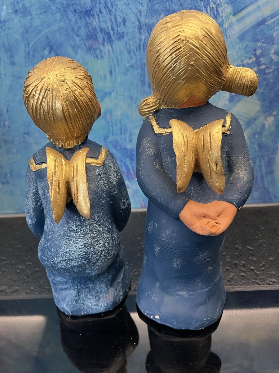 Statuette: Original Singer Engel Jullar Engelfiguren Weihnachtsdeko – Usato da Frauenfeld venduto da Babytimmy 3