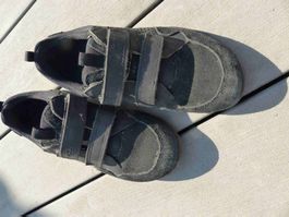 Ecco Kinderschuhe schwarz Klettverschluss Grösse 32