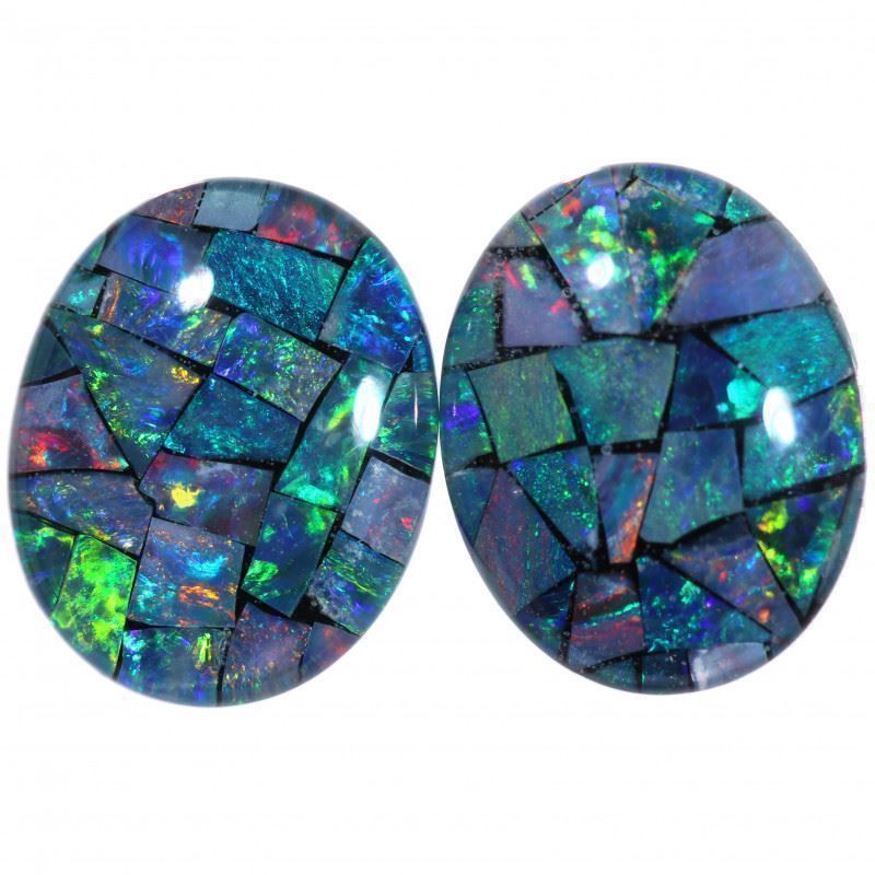 Pietre preziose: Australian Triplet Mosaic Opal 3.50Cts. – Nuovo (secondo la descrizione) da Bern venduto da Grindelwaldaus