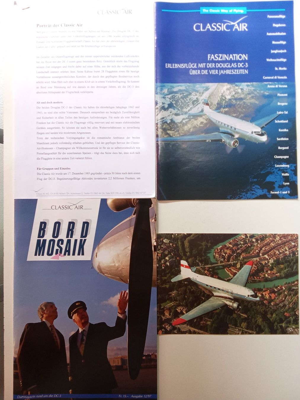 Zeitschriften & Magazine: Aviatik - Dokumentation Classic Air – Gebraucht aus Bilten von Bora3