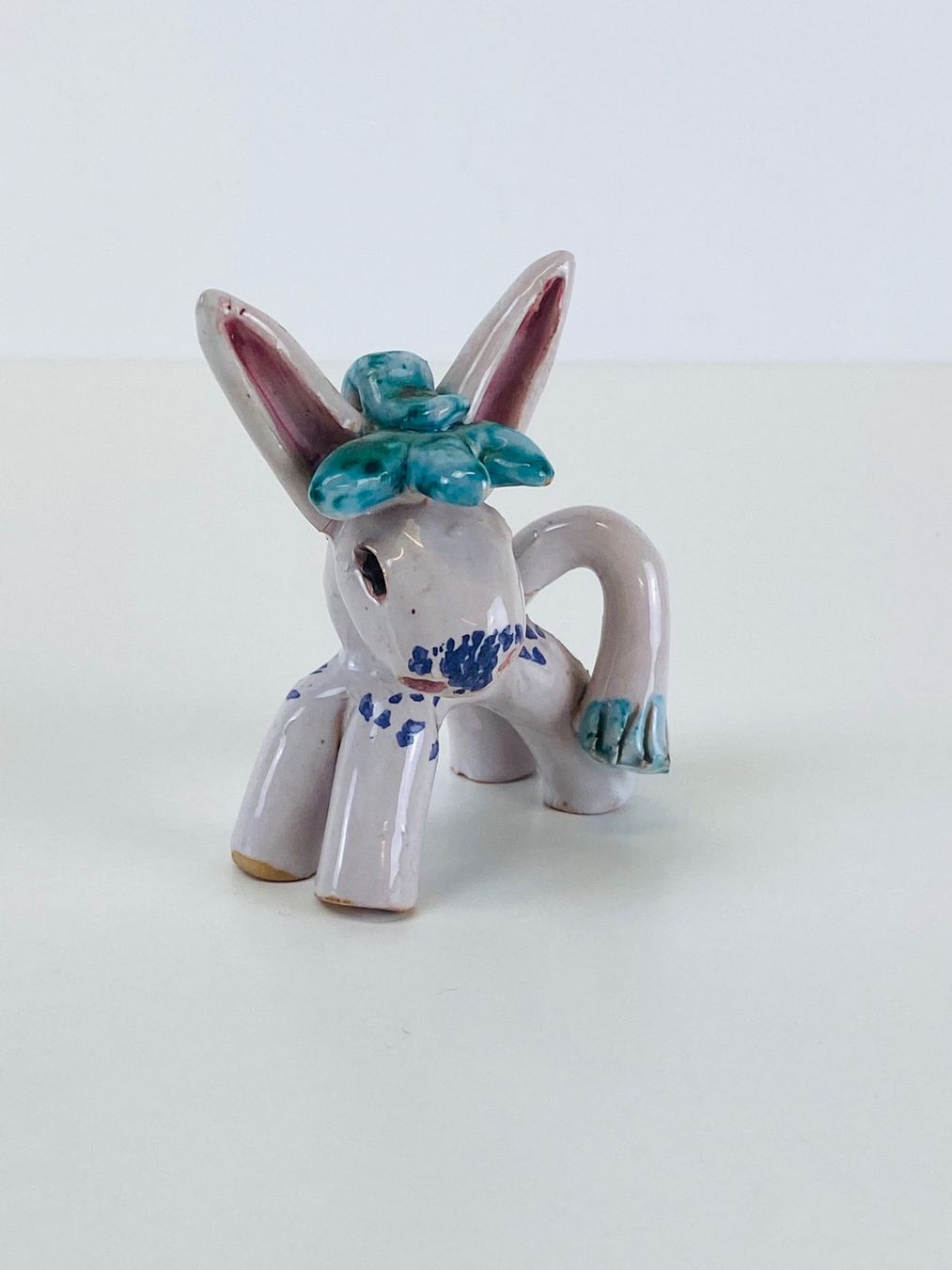 Statuette: HILDE HERZIG StudioKeramik Tierfigur / Figur "Pony" UNIKAT – Usato da Zürich venduto da Arche_Brockenhaus 6