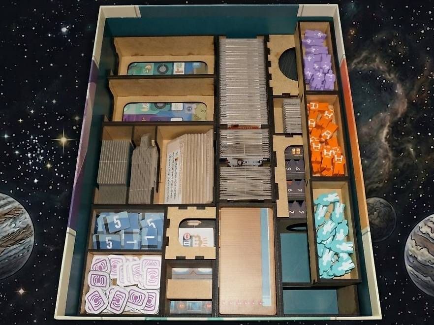 Giochi: Brettspiel Insert - Galactic Cruise – Nuovo e nell'imballaggio originale da Brunnen venduto da ronnyvorbrodt