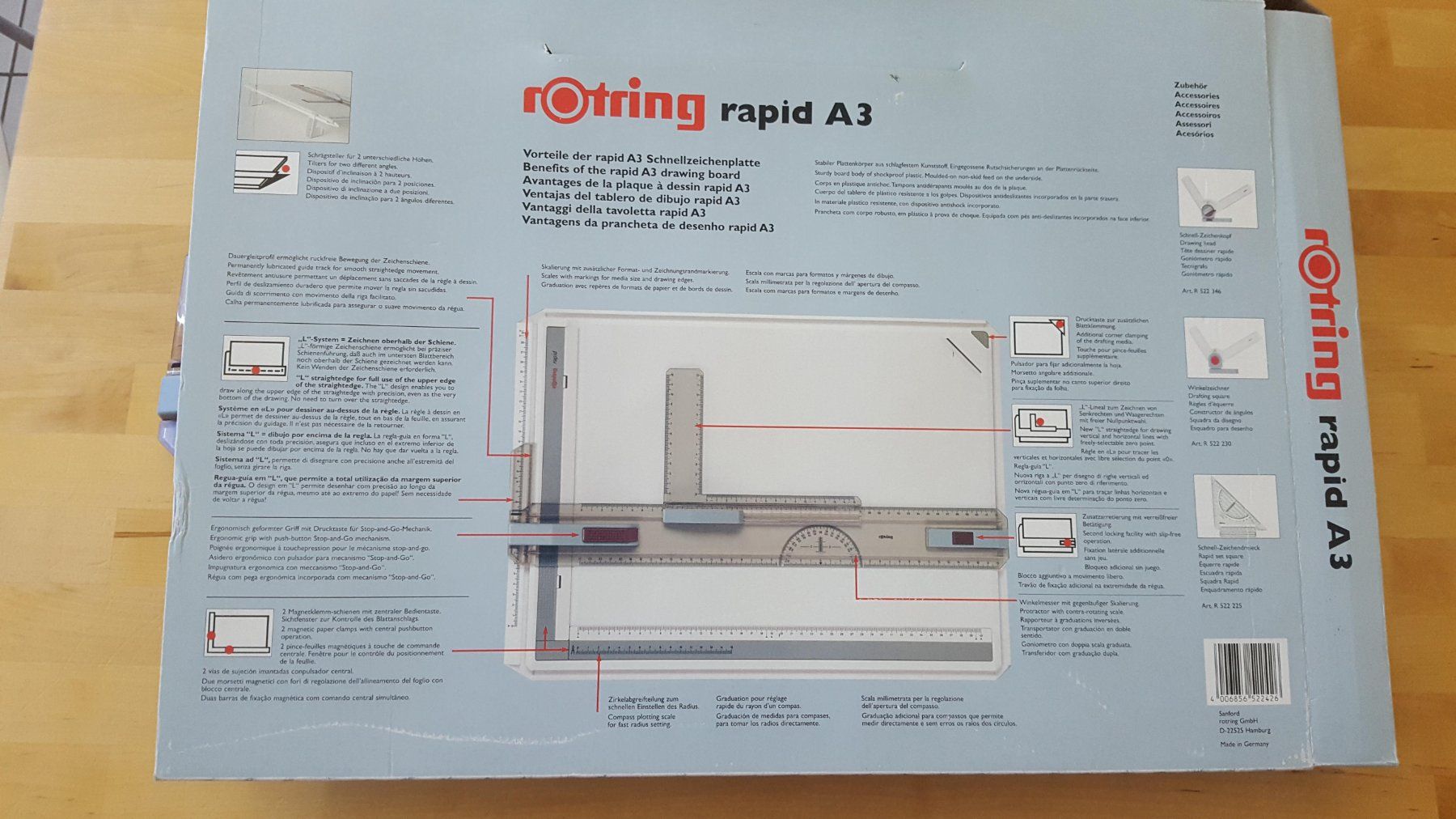 Piatti di portata: Zeichnungsplatte Rotring A3 – Usato da Rüfenacht BE venduto da Lubomir03 5