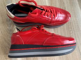 NEU Damensneaker rot  Gr37
