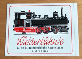 Abziehbild Dampfbahn Wälderbähnle