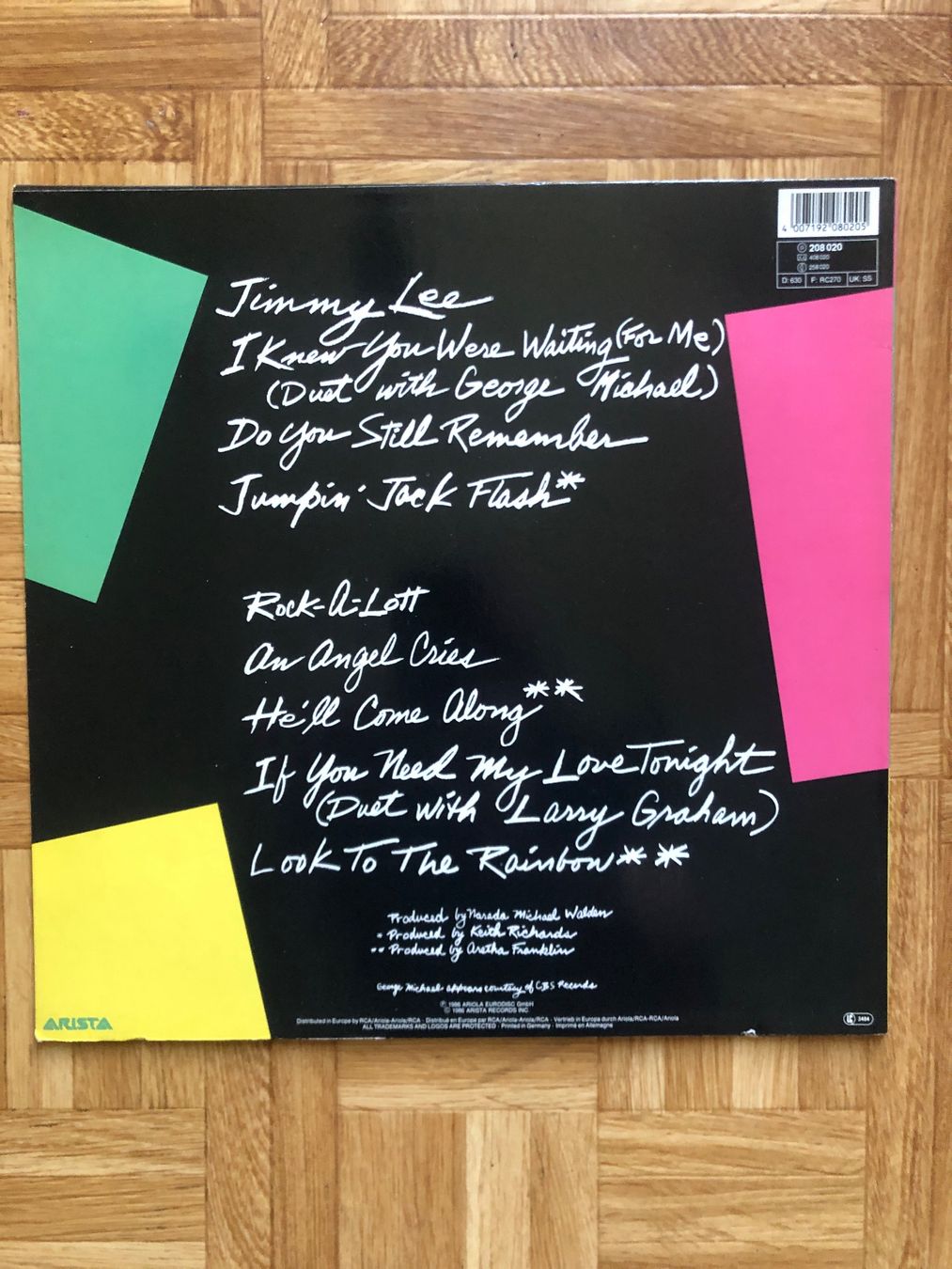 Dischi in vinile: ARETHA FRANKLIN  LP SCHALLPLATTE 1986 – Usato da basel venduto da Lastcall 1